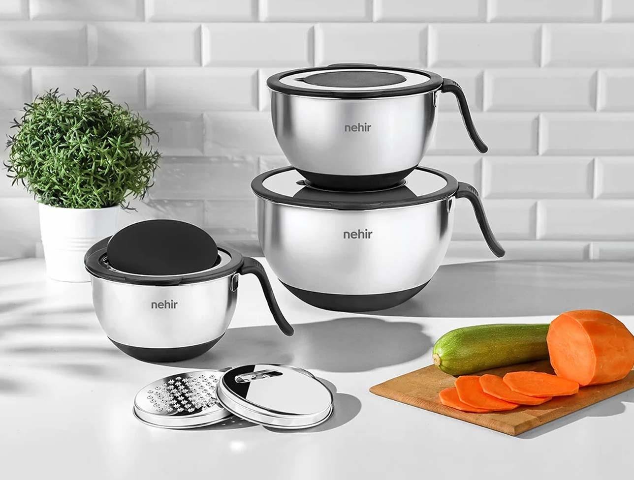 NEHİR TOKYO 12 PRÇ SAKLAMA VE KARIŞTIRMA KABI