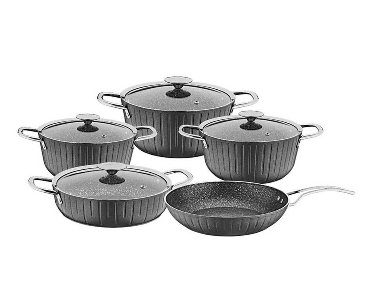 OMS 7 PCS COLONNA GRANİT SET ANTRASİT