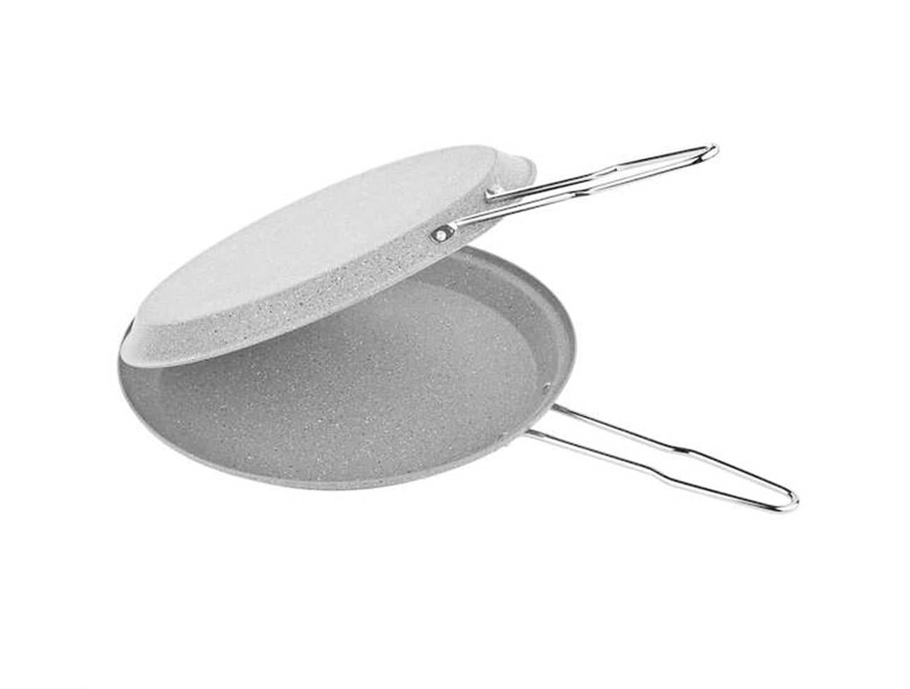 OMS GRANİT 32 CM HAMSİ TAVA ÇİFT TARAFLI