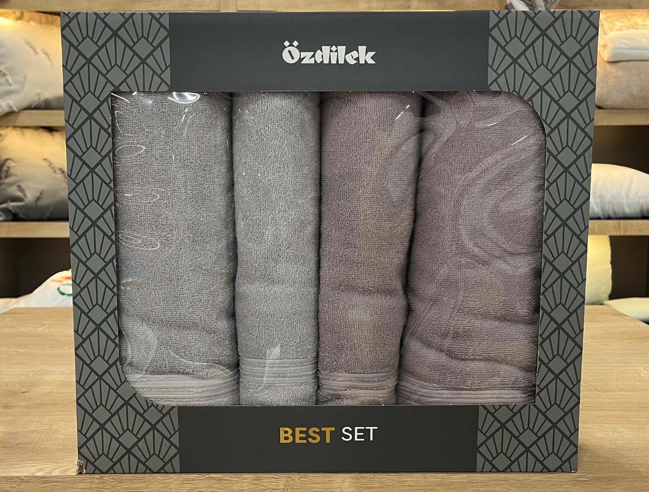 ÖZDİLEK ALLURE GRİ-PEMBE BEST SET