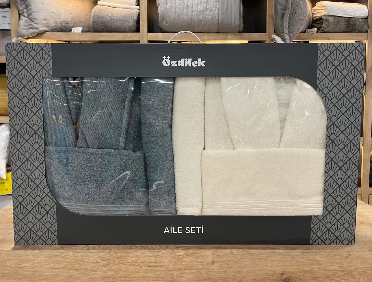 ÖZDİLEK ALLURE K.MINT-KREM AILE SETI