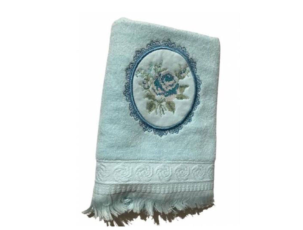 ÖZDİLEK FLORIA MINT HAVLU 50*90 NAK