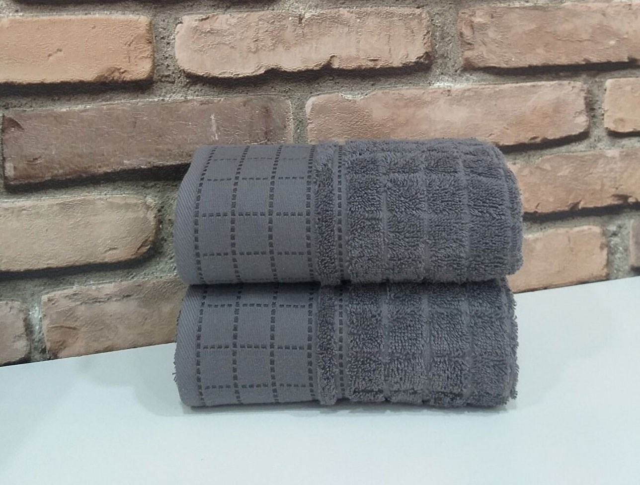 ÖZDİLEK GRAPH (ERK) ANTRASIT HAVLU 50*80