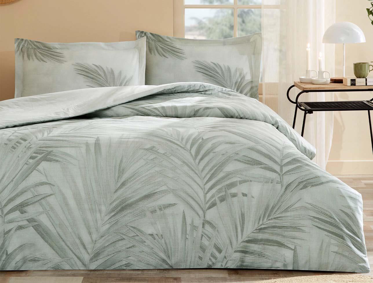 ÖZDİLEK NEV.TK RF TK YESIL RAVENEA FİTTED ÇARŞAFLI