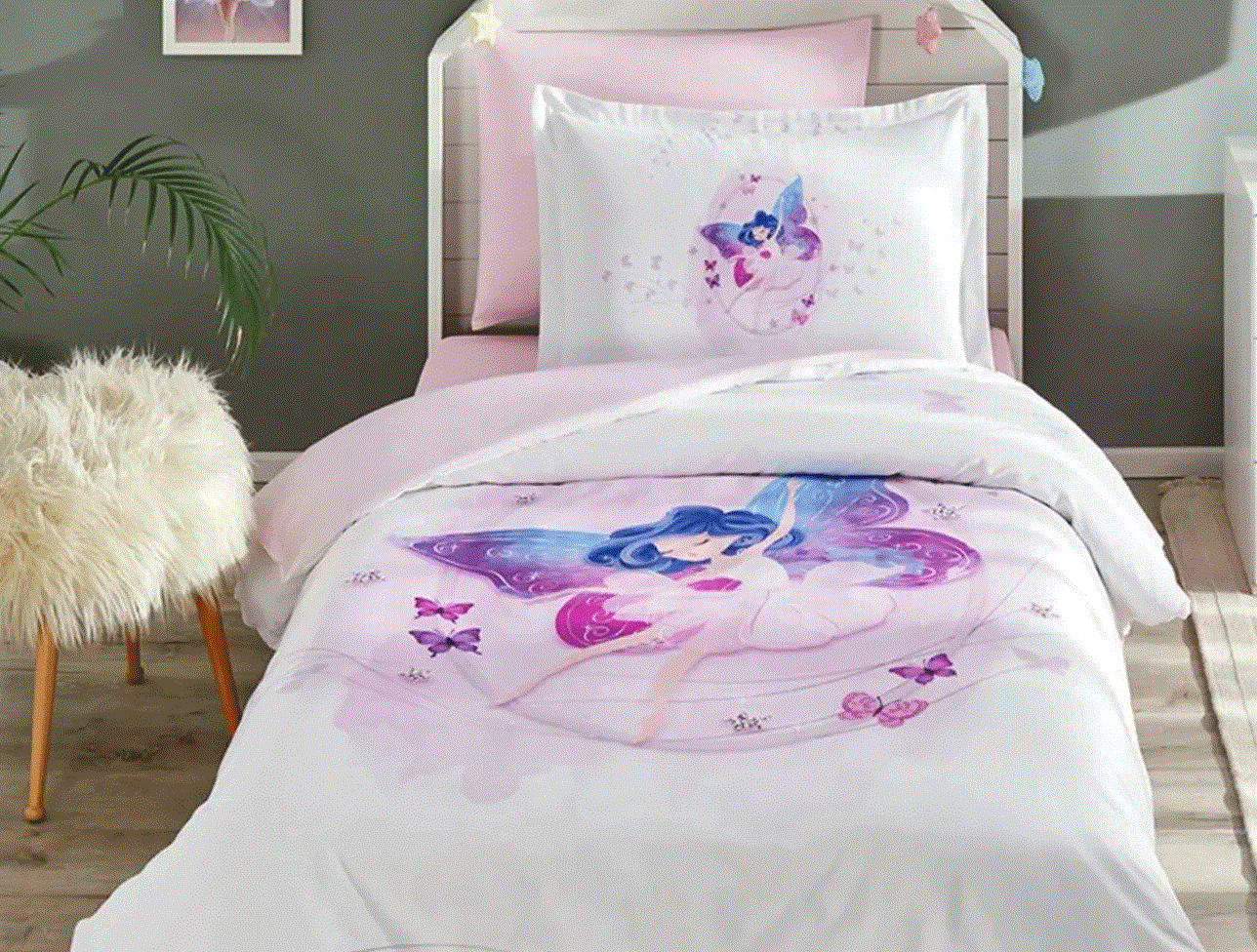 ÖZDİLEK NEV.TK FITTED.CAR RF TK LILA FAIRIES