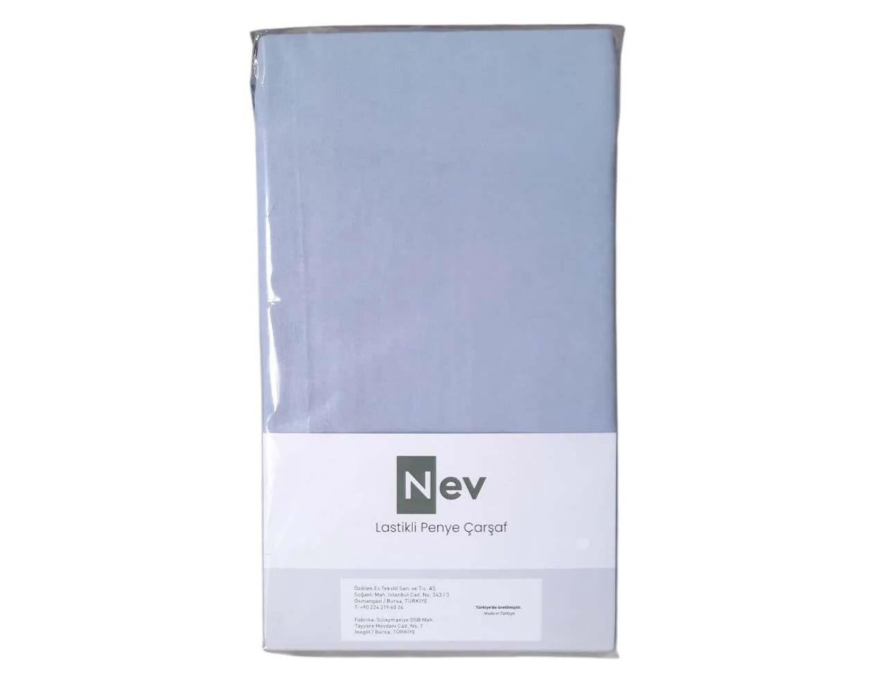 ÖZDİLEK NEVRESİM PENYE ÇARSAF FIT. MAVİ 100X200+30
