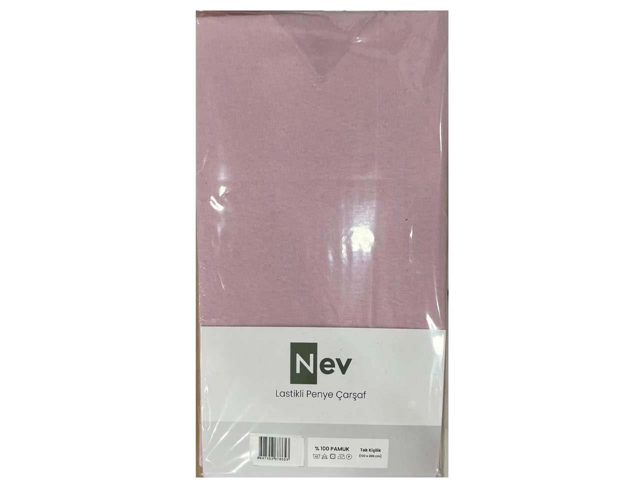 ÖZDİLEK NEVRESİM PENYE ÇARSAF FIT. A.PEMBE 100X200