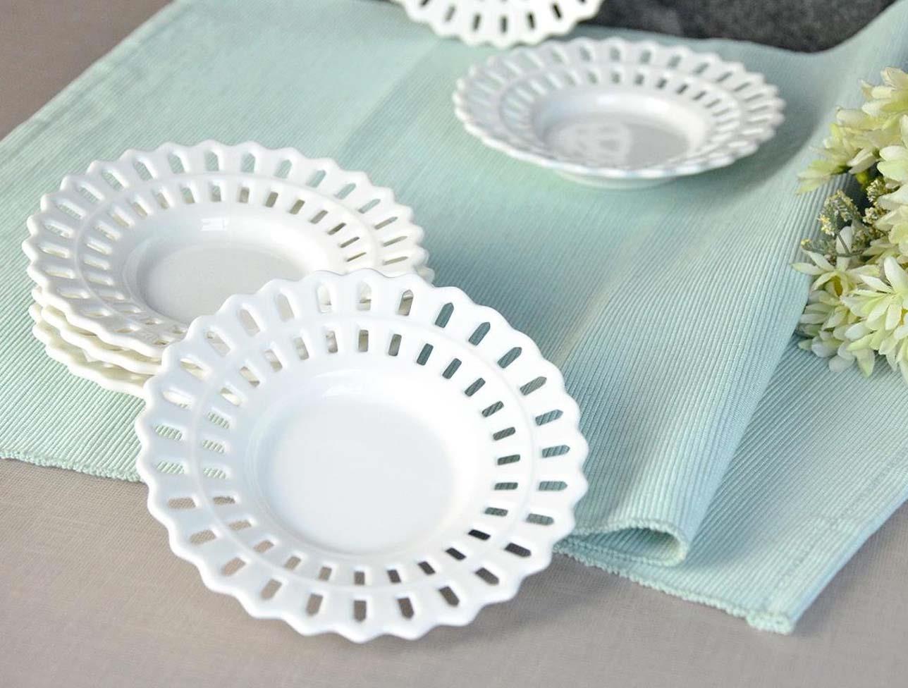 PAÇİ DANTEL MOTİFLİ ÇAY TABAĞI 100982