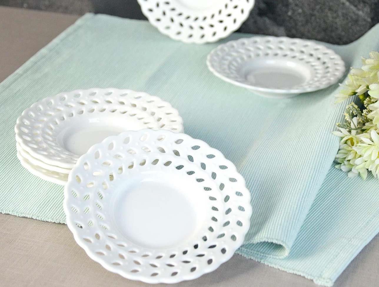 PAÇİ DANTEL MOTİFLİ ÇAY TABAĞI 100983