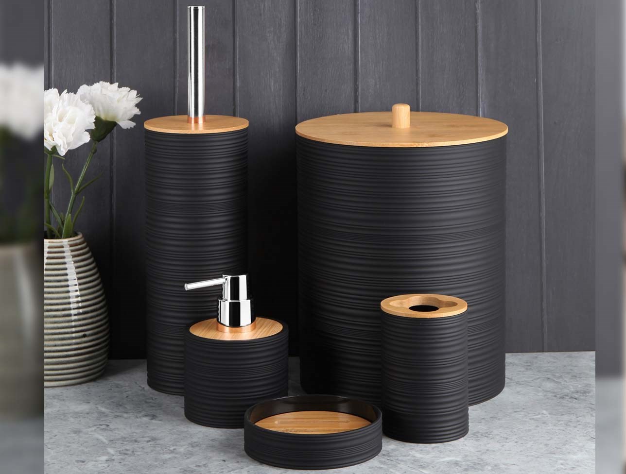 PEROTTİ ESPINHO BLACK SILVER 5Lİ BANYO TK