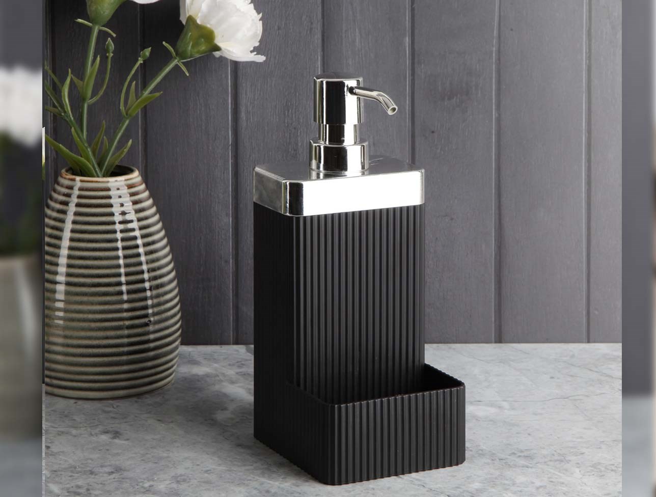PEROTTİ LISBONE BLACK SILVER SIVI SABUNLK