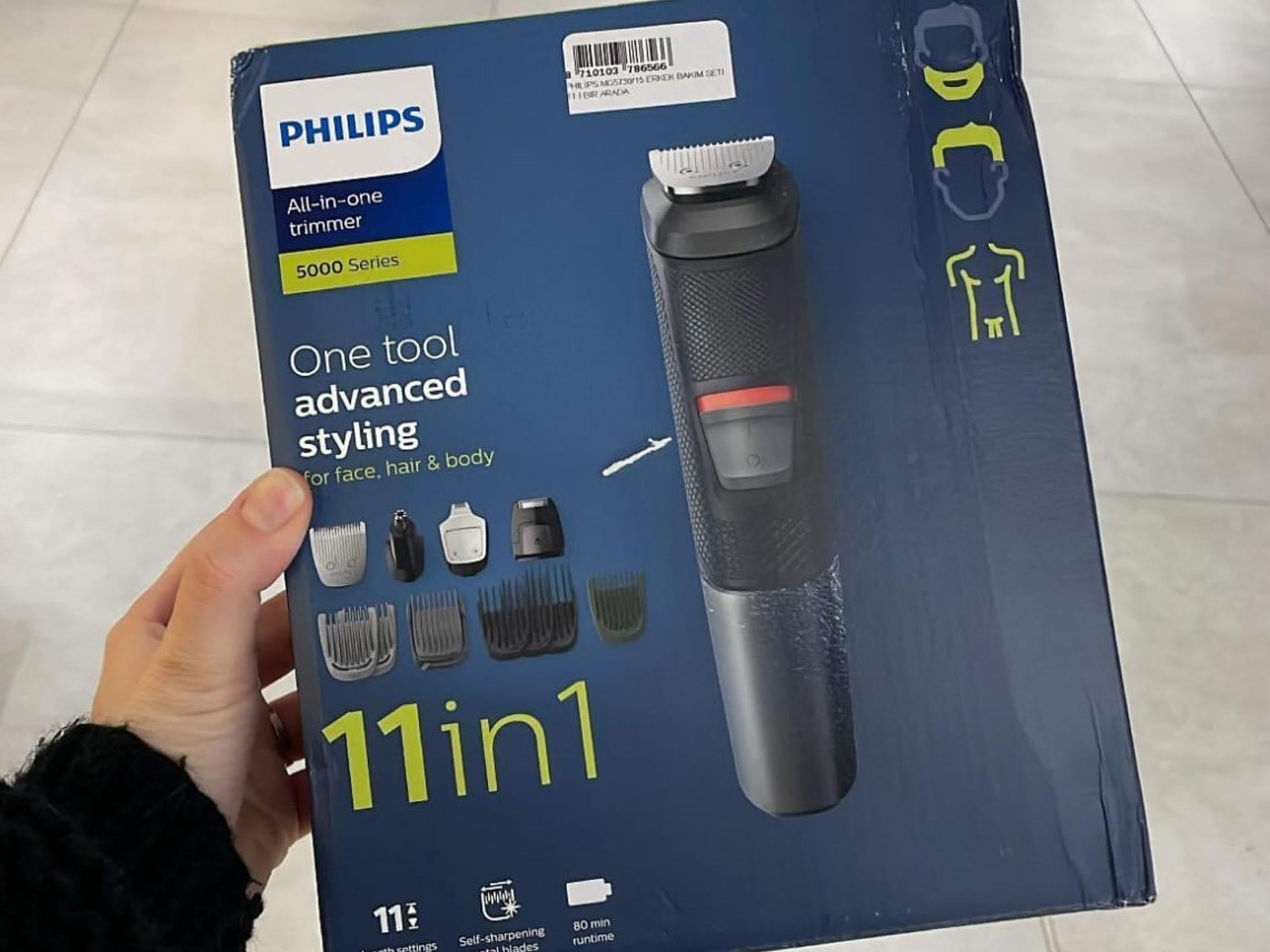 PHİLİPS MG5730/15 ERKEK BAKIM SETİ 11 İ BİR ARADA