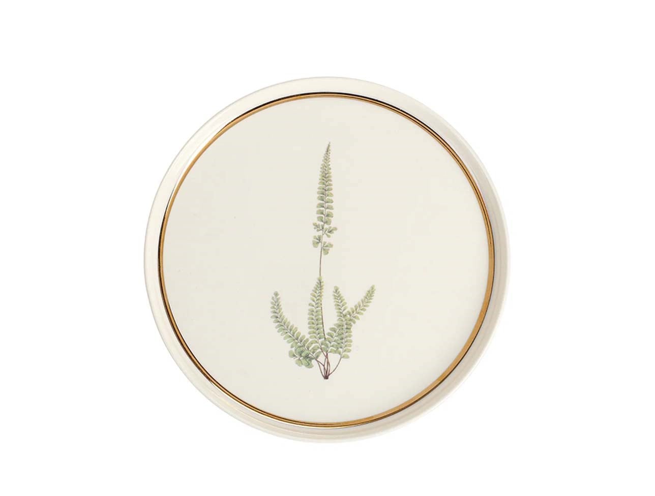 PORLAND BOTANİCAL DESEN 1 DÜZ TABAK 21CM