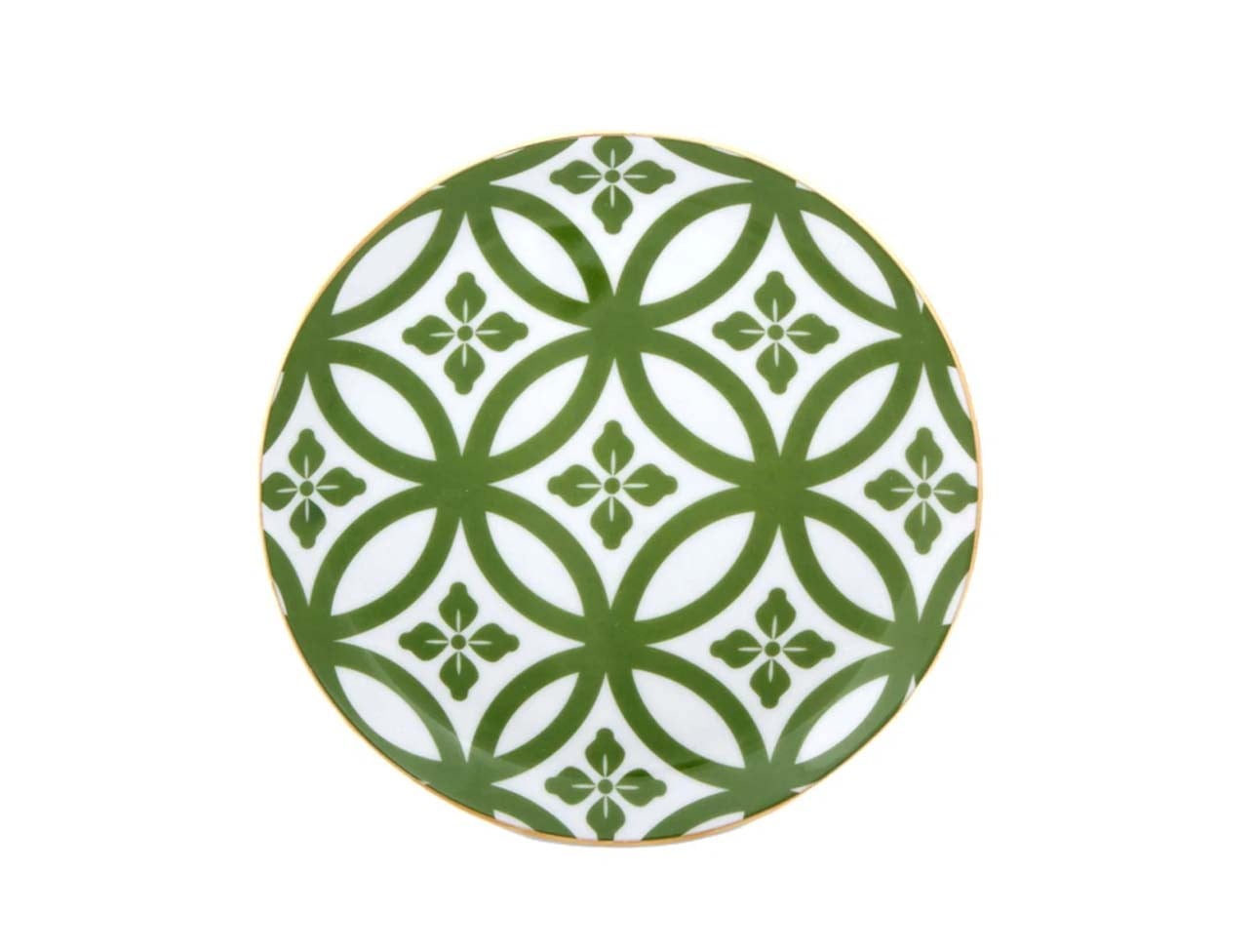 PORLAND MOROCCO DESEN 1 YEŞİL DÜZ TABAK 20CM