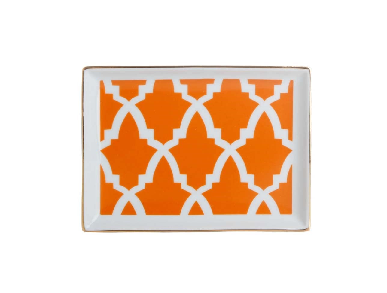 PORLAND MOROCCO DESEN 3 TURUNCU KAHVALTI TAB 18CM