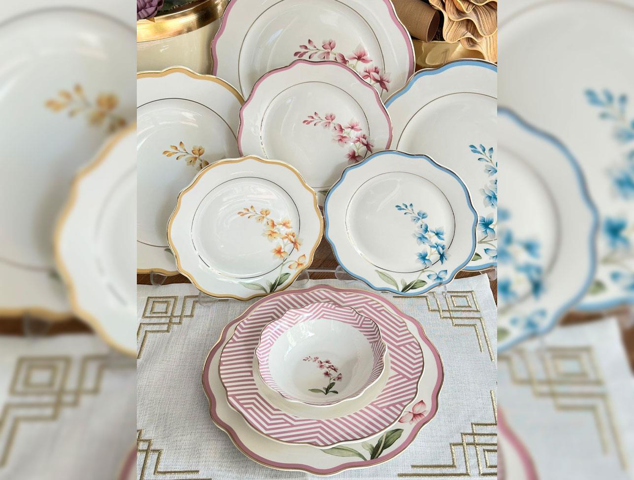 ROYKING COLORFUL GARDEN 24 PRÇ. YEMEK TAKIMI