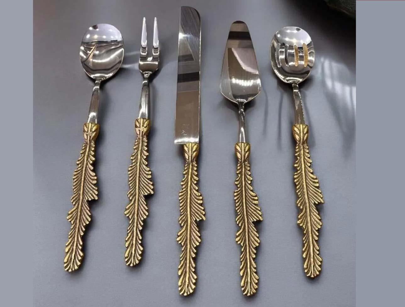 ROYKING TÜY SERVİS SETİ ANTİK 5 PARÇA EYM060