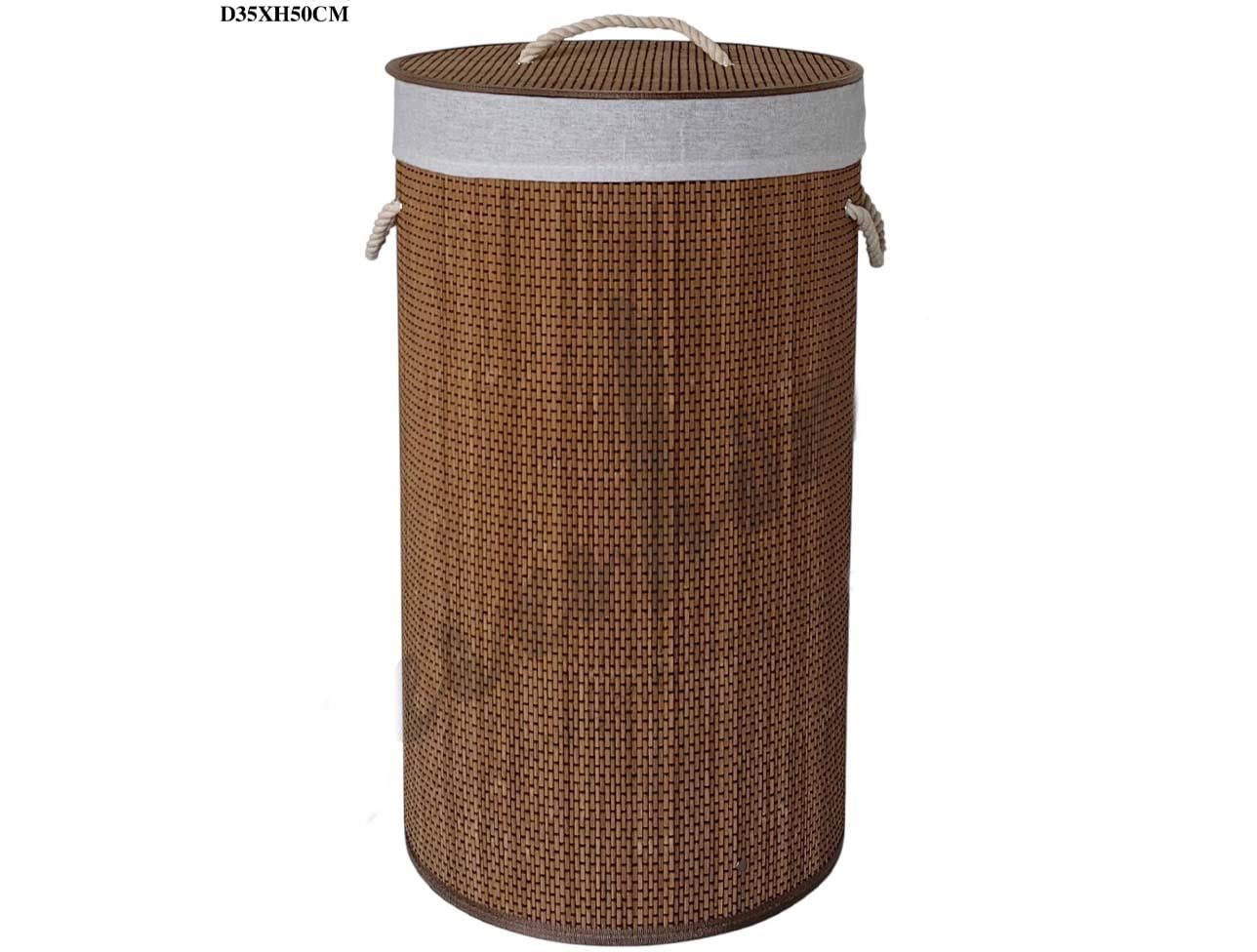 SEVER BAMBU ÇMŞ SEPETİ D35XH50CM PR36887