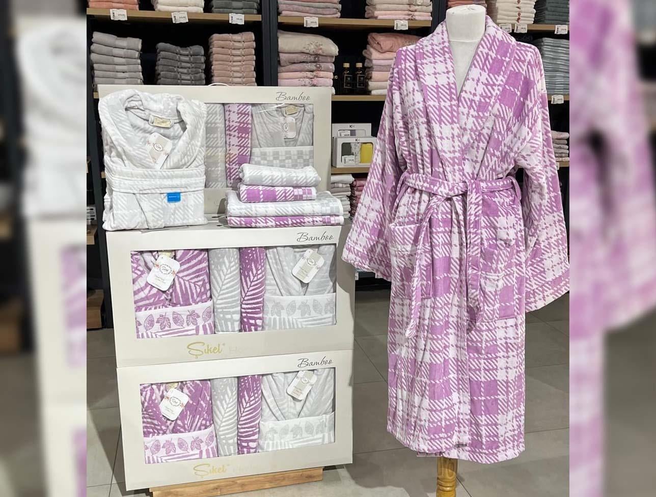 ŞİKEL BORNOZ SETİ 6 PARÇA