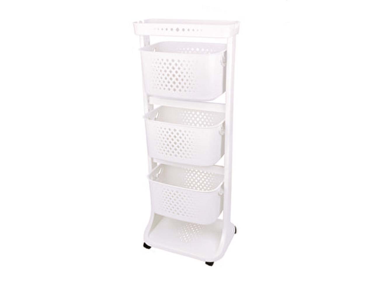 TİTİZ KAT KAT SEPET ORGANİZERİ BEYAZ