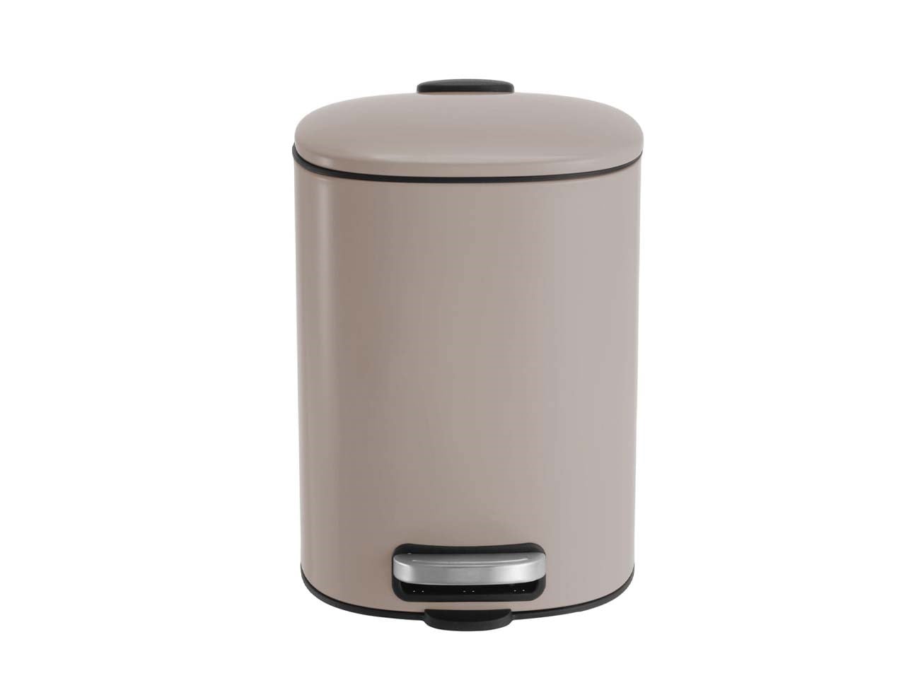 TOHANA METAL ÇÖP KOVASI 5 LT AÇIK GRİ THN62242