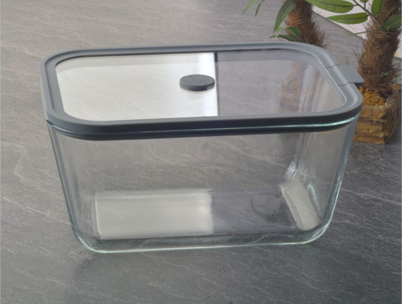 TOHANA SILIKON-CAM KAPAKLI SAKLAMA KABI * 2700 ML