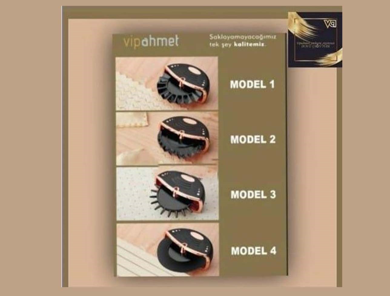 VİP AHMET HAMUR ŞEKİLLENDİRİCİ 4 LÜ SET VP-235