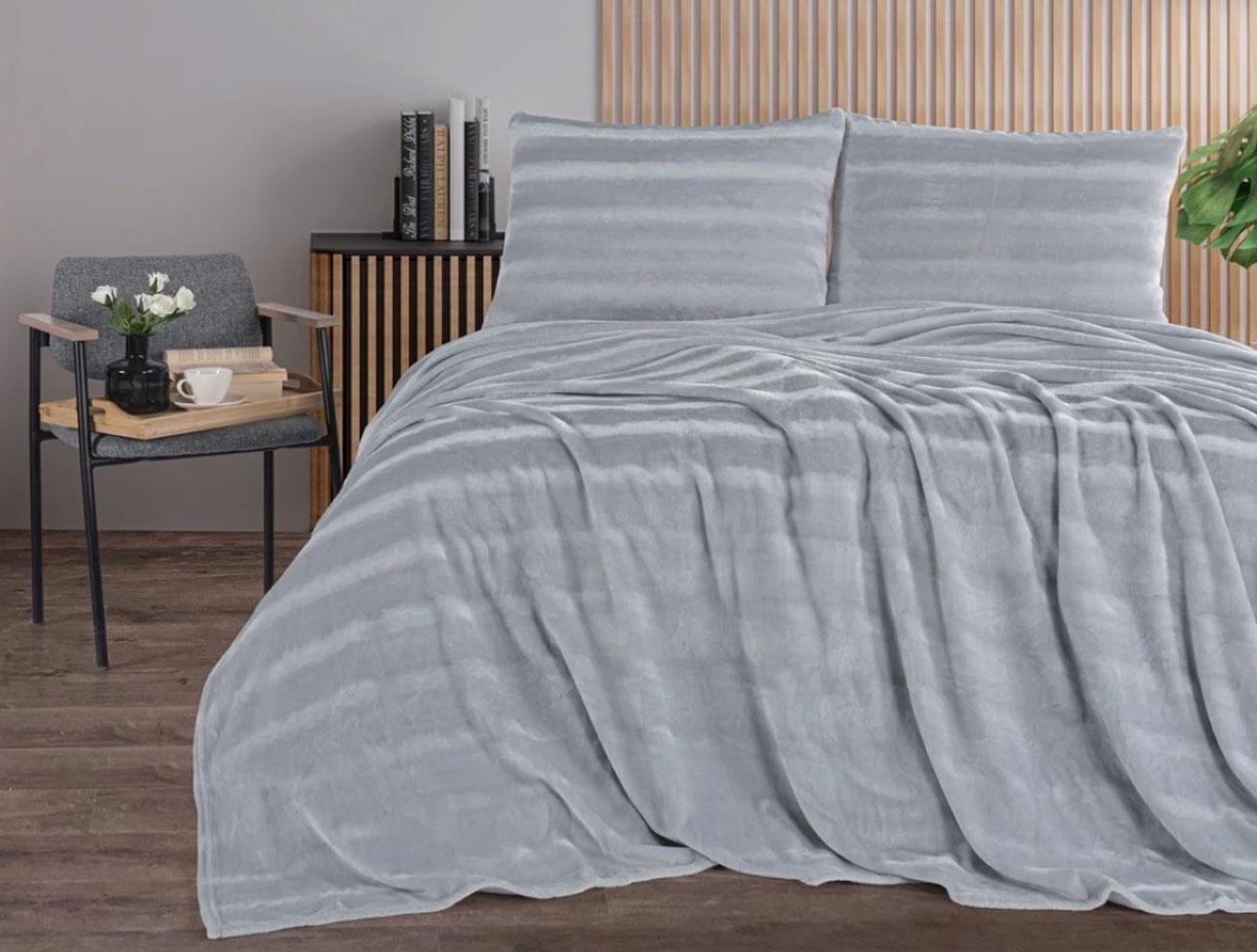 ZEBRA CASA COZY BATTANİYE GRİ TK