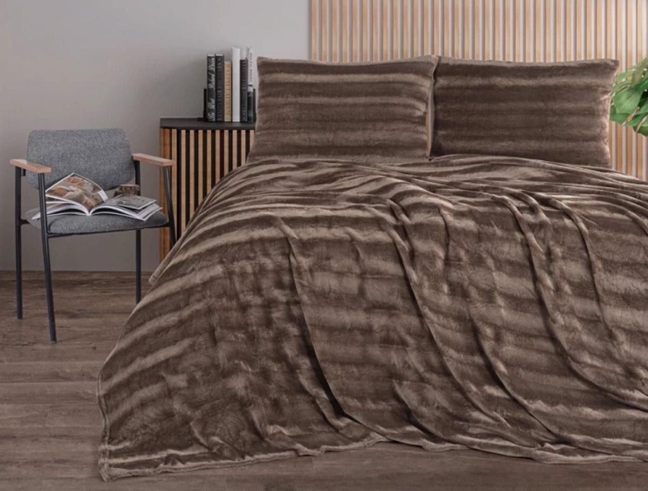 ZEBRA CASA COZY BATTANİYE TK KAHVE ÇK