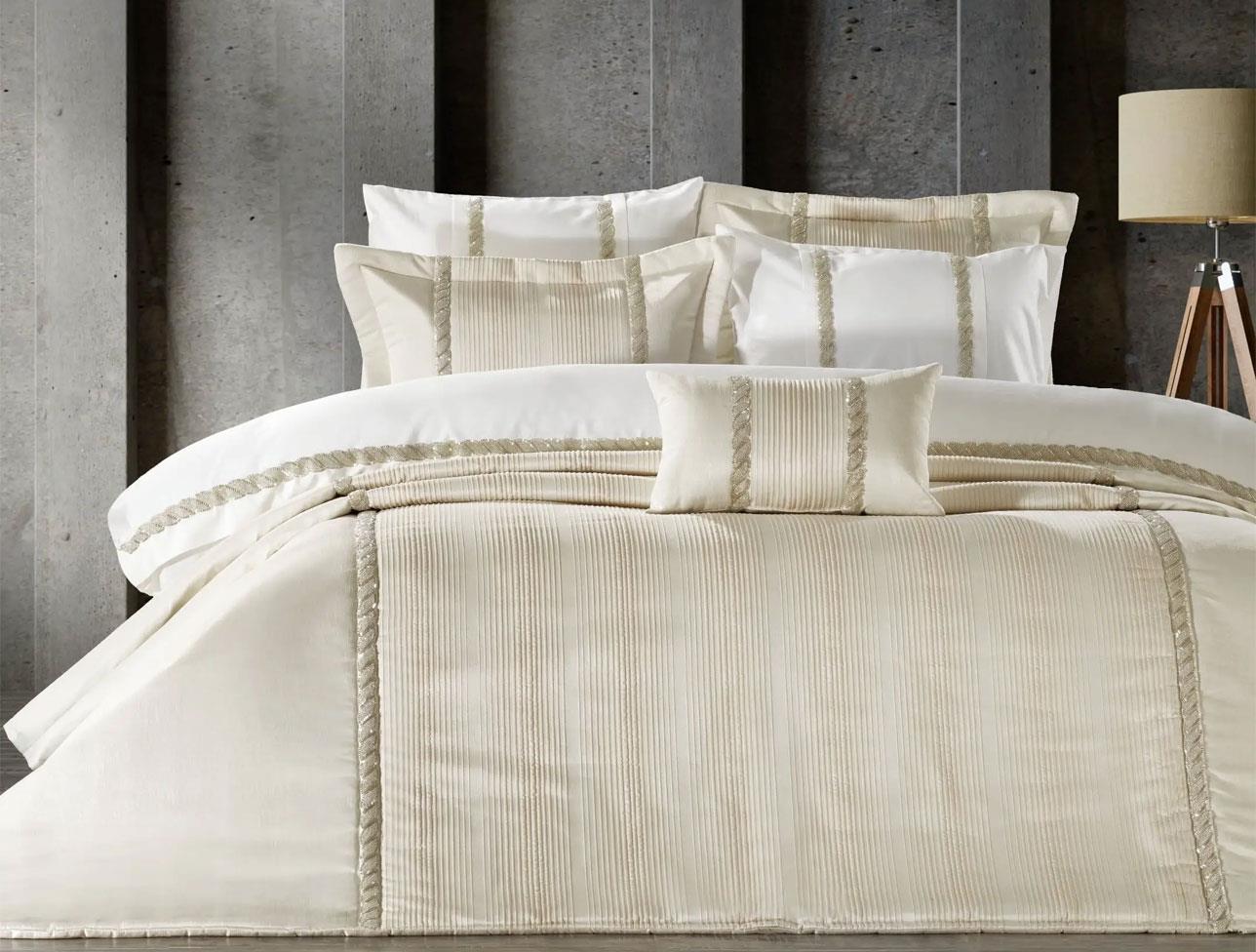 ZEBRA CASA GRACE YATAK SETİ 10 PARÇA KREM