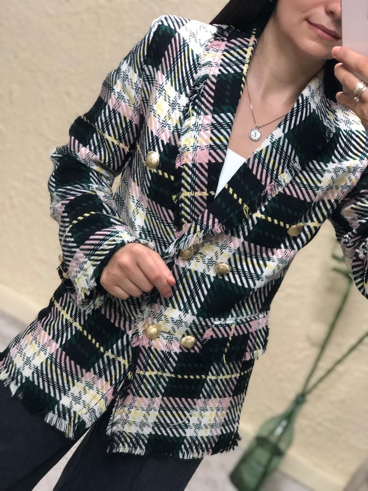 Düğmeli Püsküllü Ceket