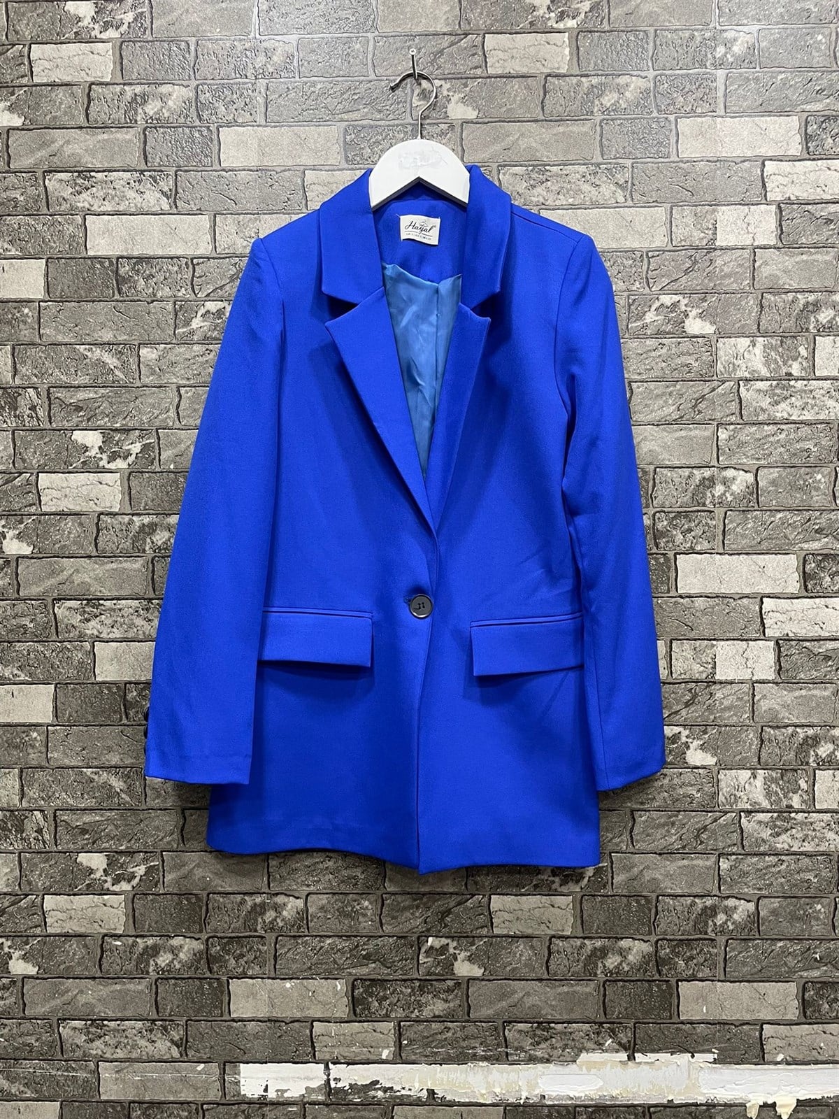 Tek Düğmeli Ceket-Saks