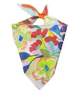 Kadın Figürlü Saç Aksesuarı Fular, Bandana