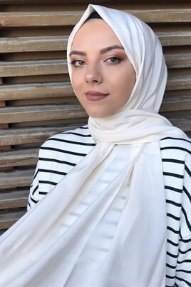 STELLA AKROBAT ŞAL KIRIK BEYAZ