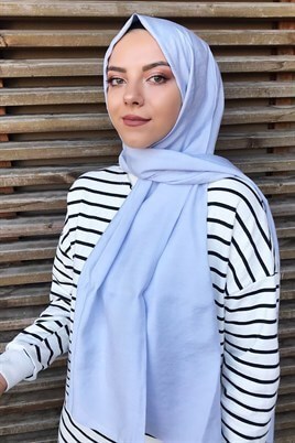 STELLA İLİZYON ŞAL BUZ MAVİ
