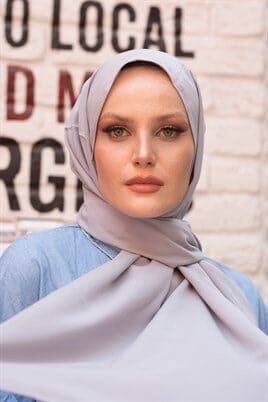 STELLA MEDİNE İPEĞİ ŞAL GRİ