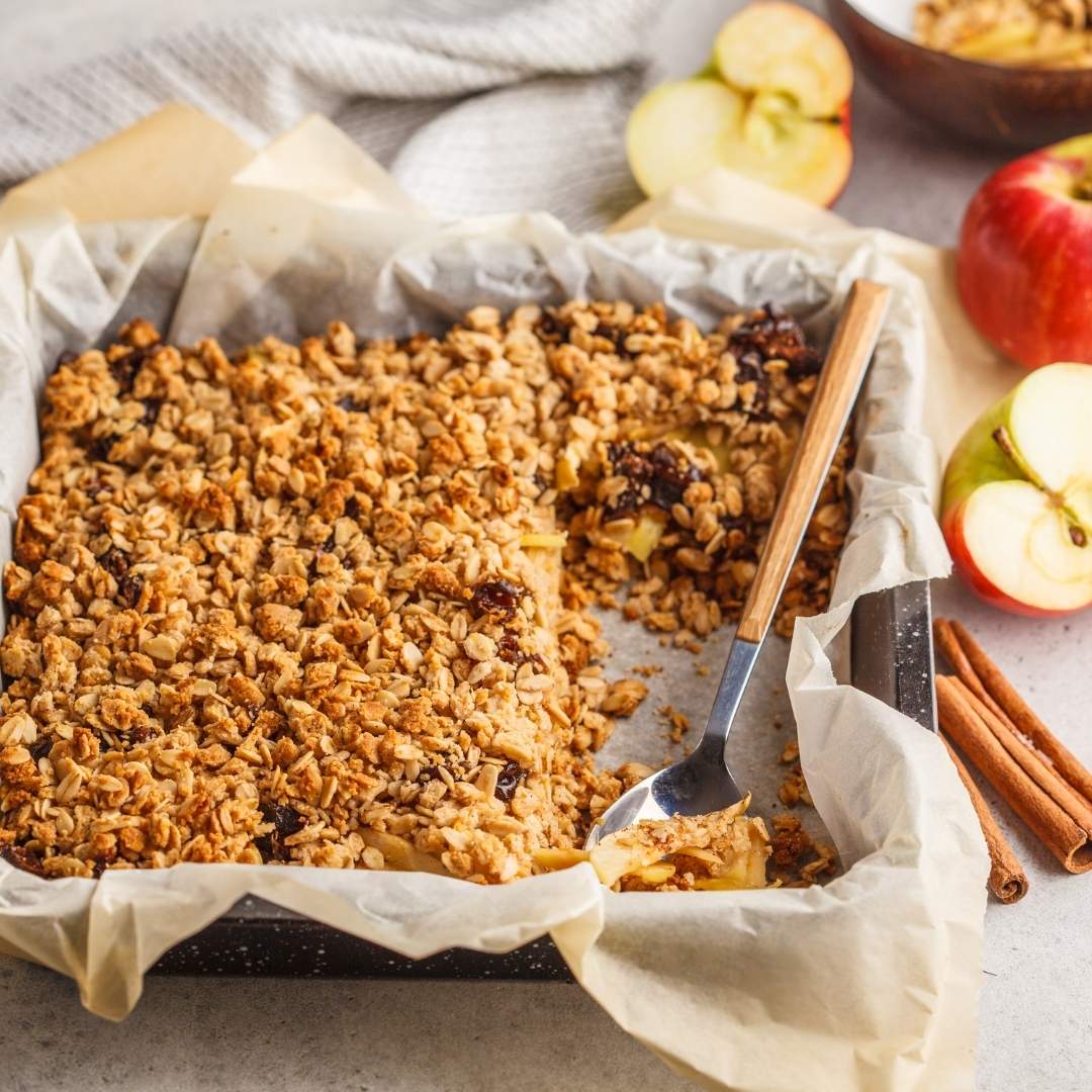 elmalı crumble
