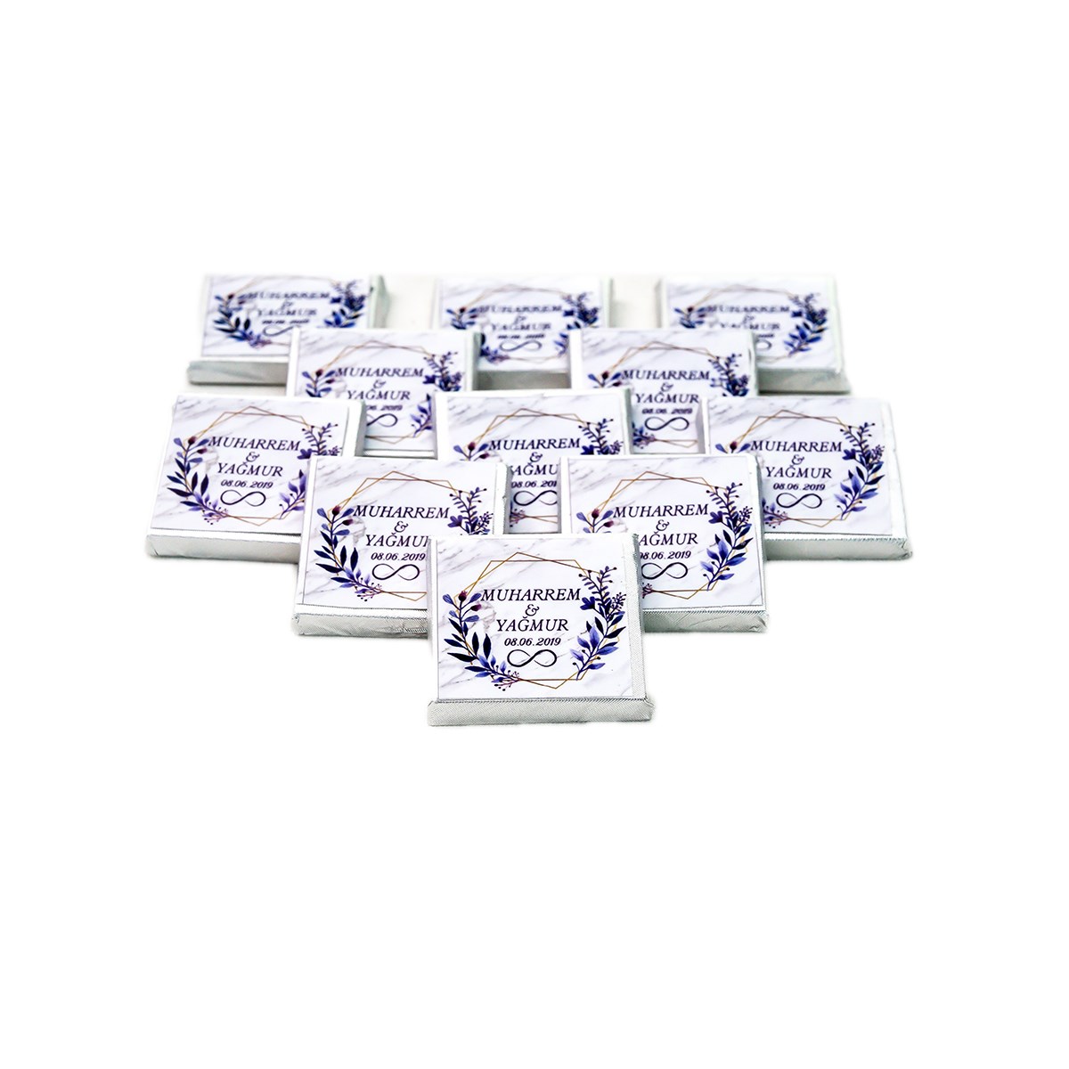 Dökme İsimli Napoliten Çikolata Nikah