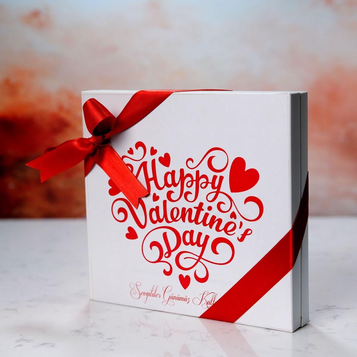Happy Valentines Day Madlen Hediyelik Çikolata