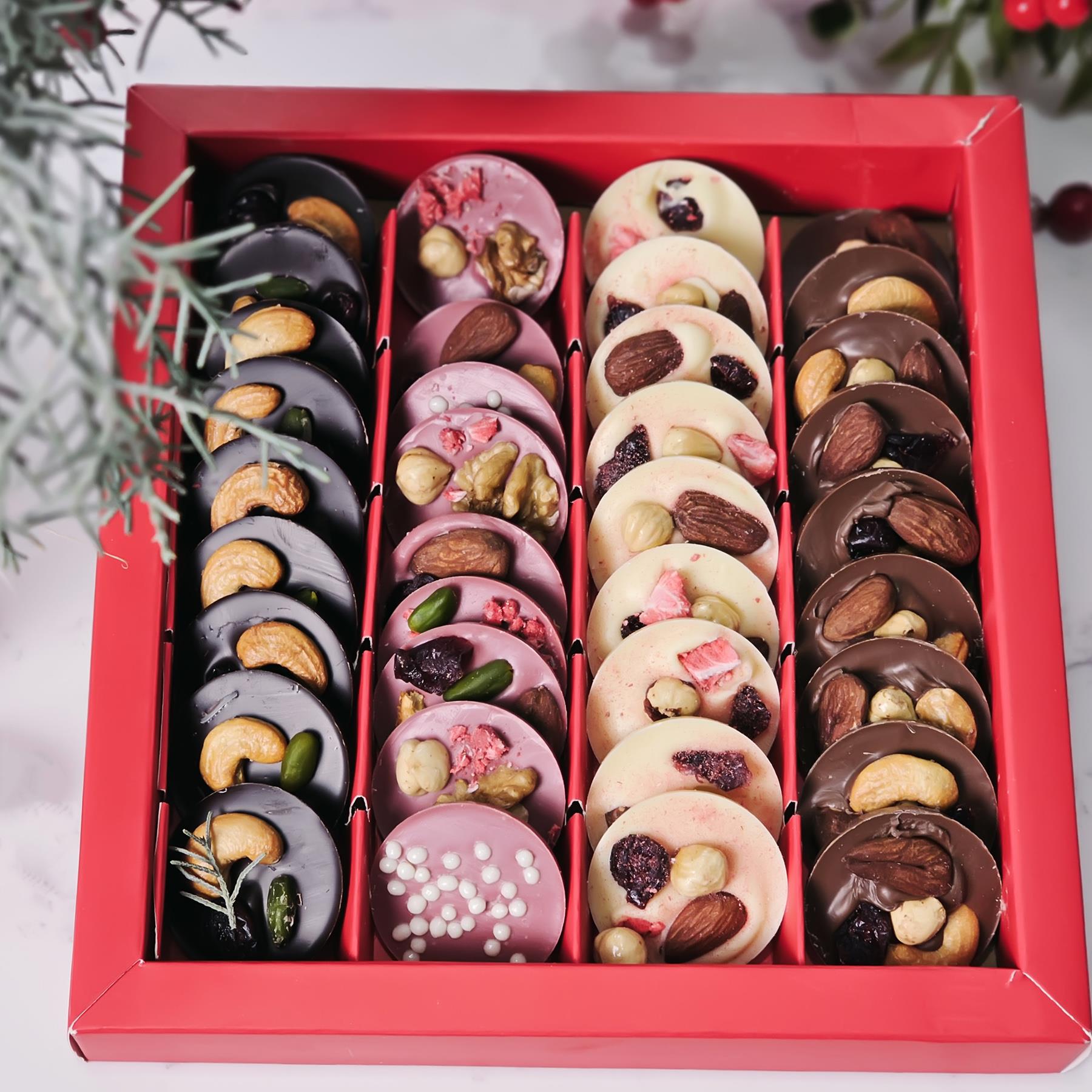 Nin Chocolate Kuruyemişli Çikolata 36 Adet