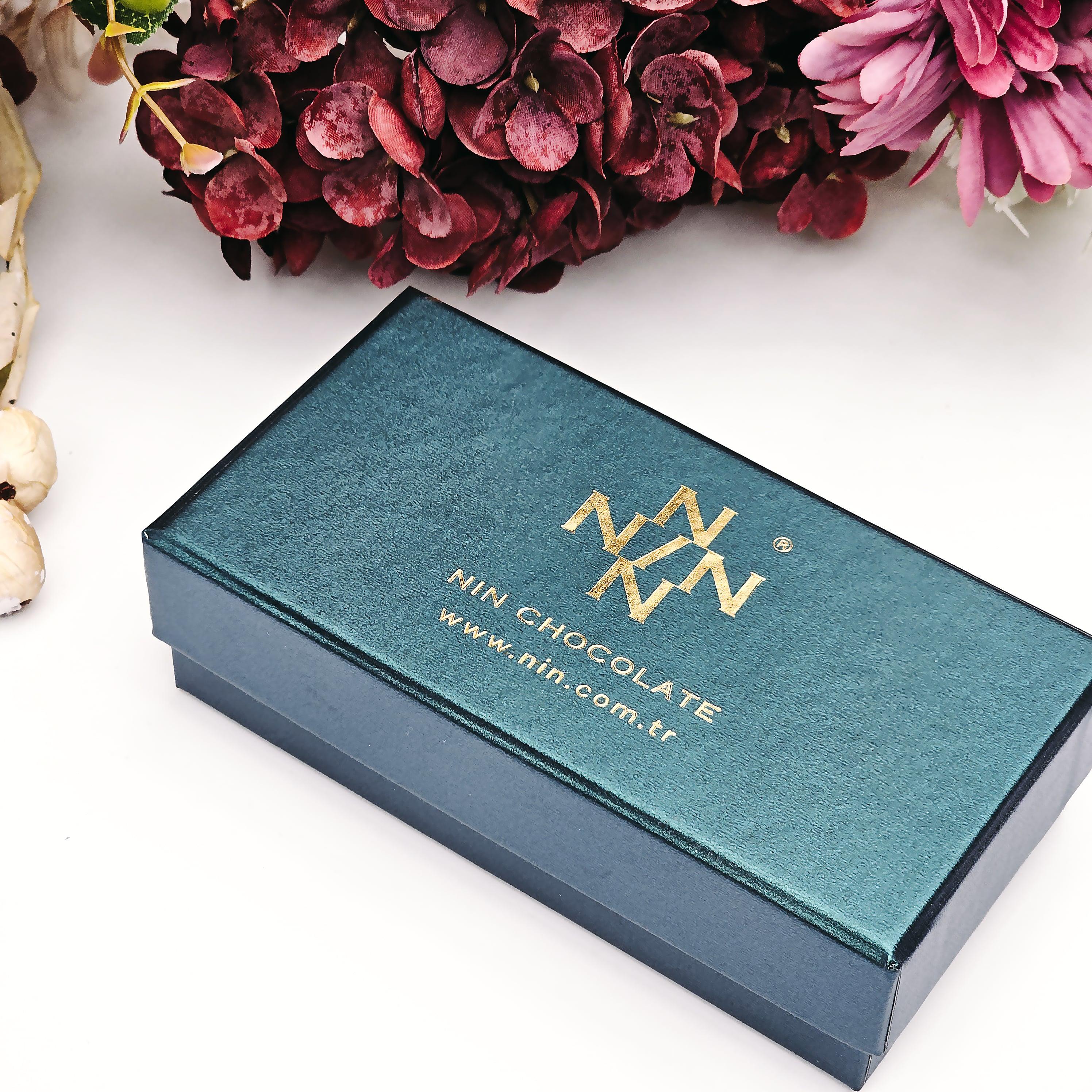 Nin Çikolata Yeşil Makam Kutu Spesiyal Çikolata 8 Adet