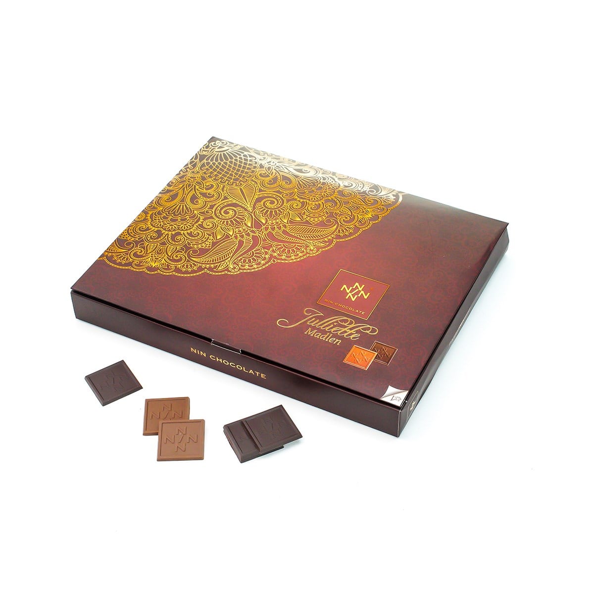 NIN JULIETTE Sütlü&Bitter Madlen Çikolata 60'lı Paket