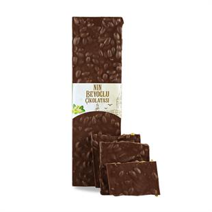 Fıstıklı Beyoğlu Çikolatası Sütlü 250g