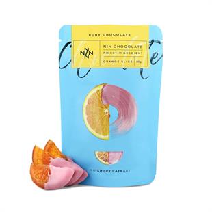Ruby Çikolata Kaplı Portakal Dilimi 80g