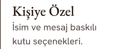 Kişiye Özel
