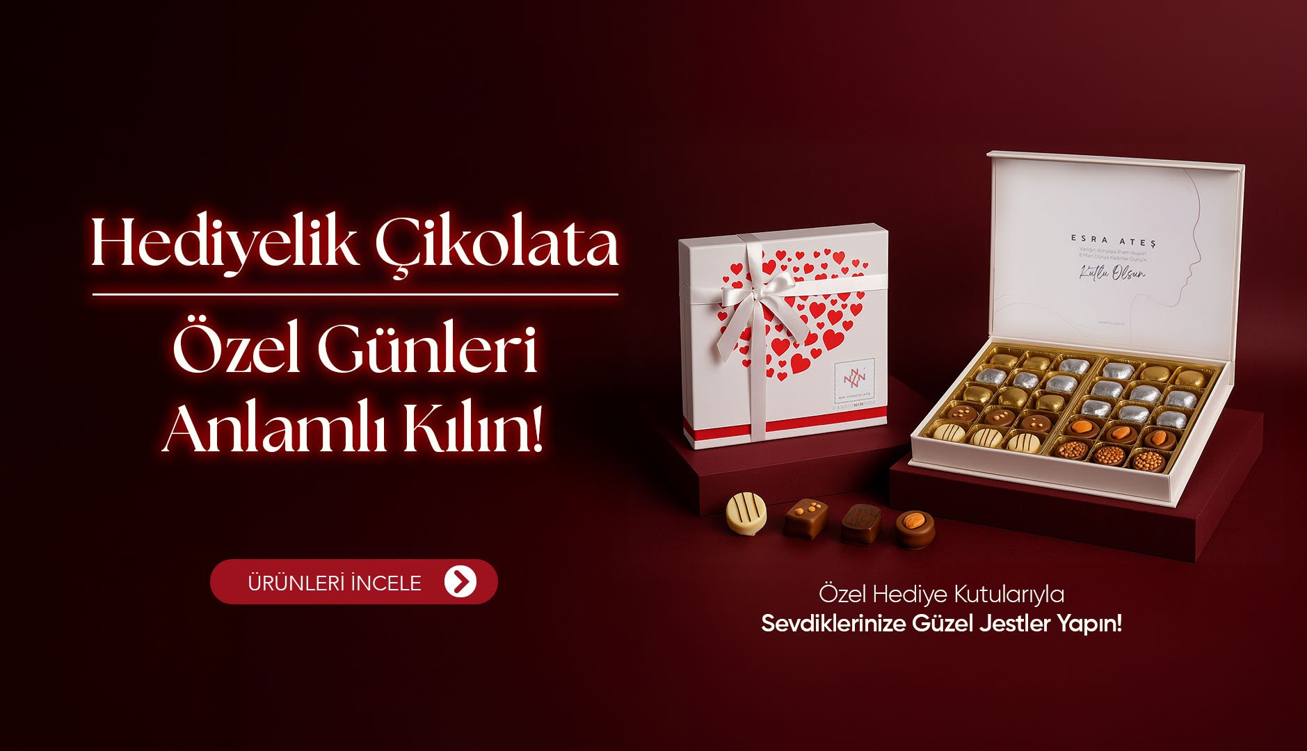 hediyelik çikolata