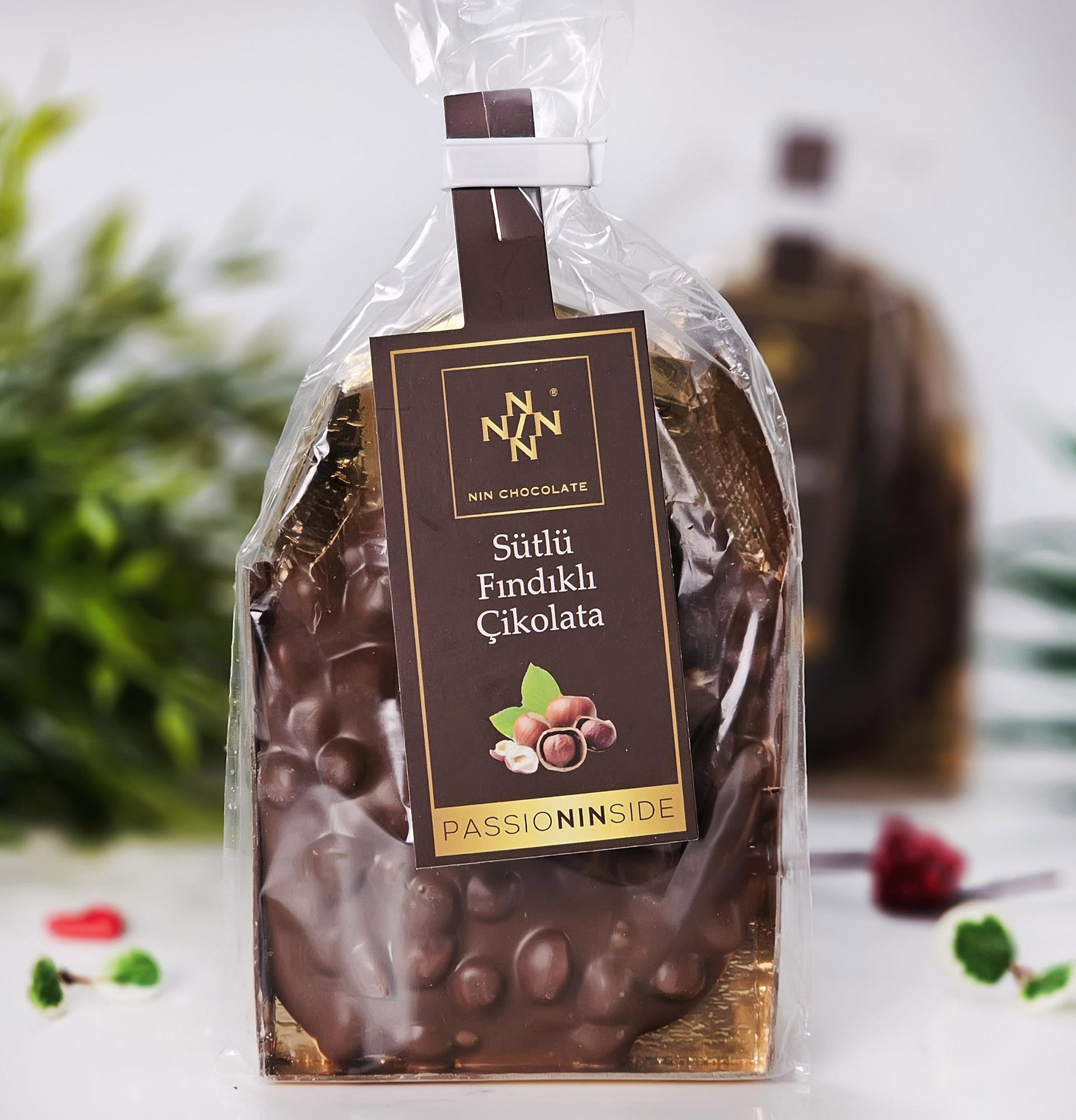 Dökme Sütlü Fındıklı Tablet Çikolata