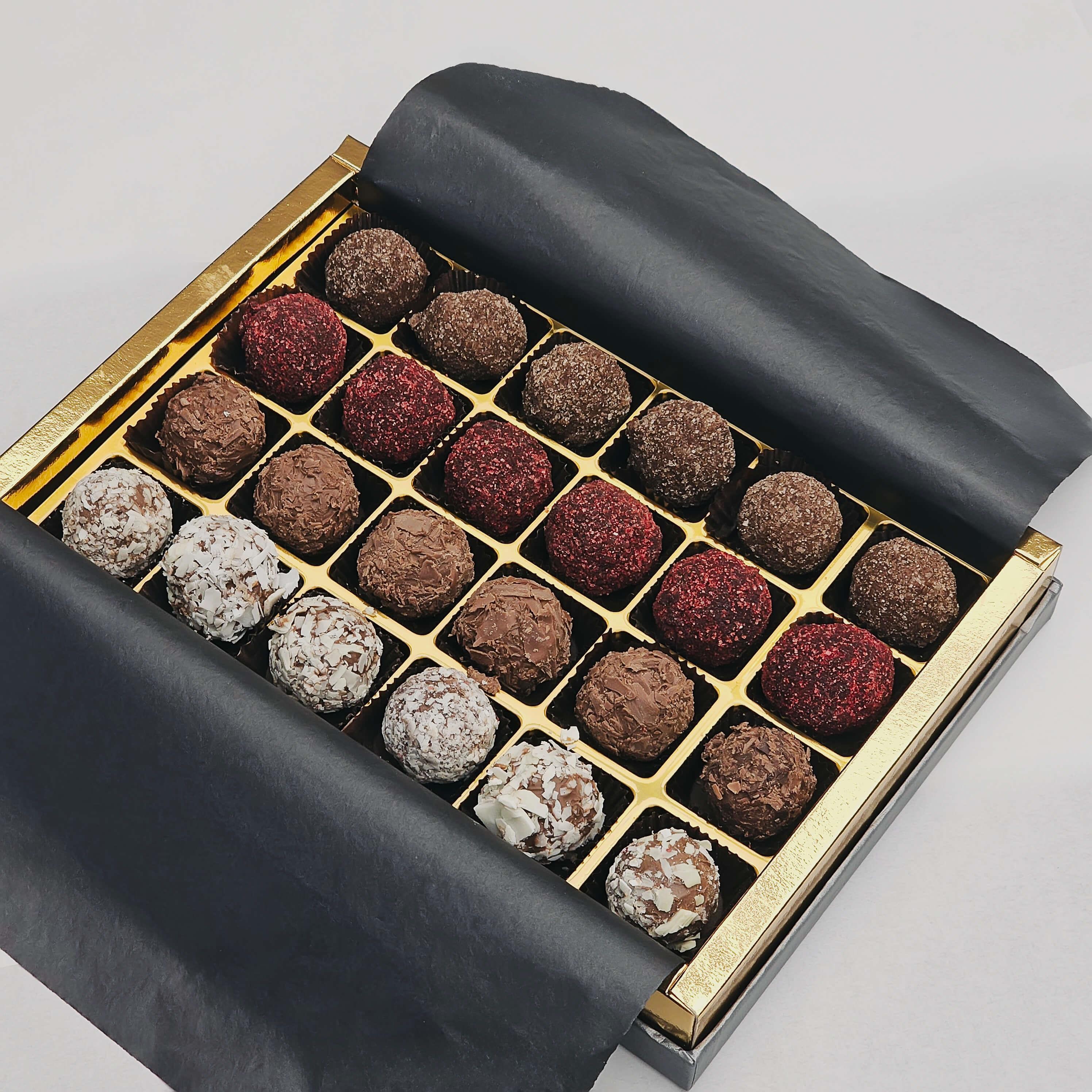 Elite Kutu Karışık Trüf Çikolata 24 Adet