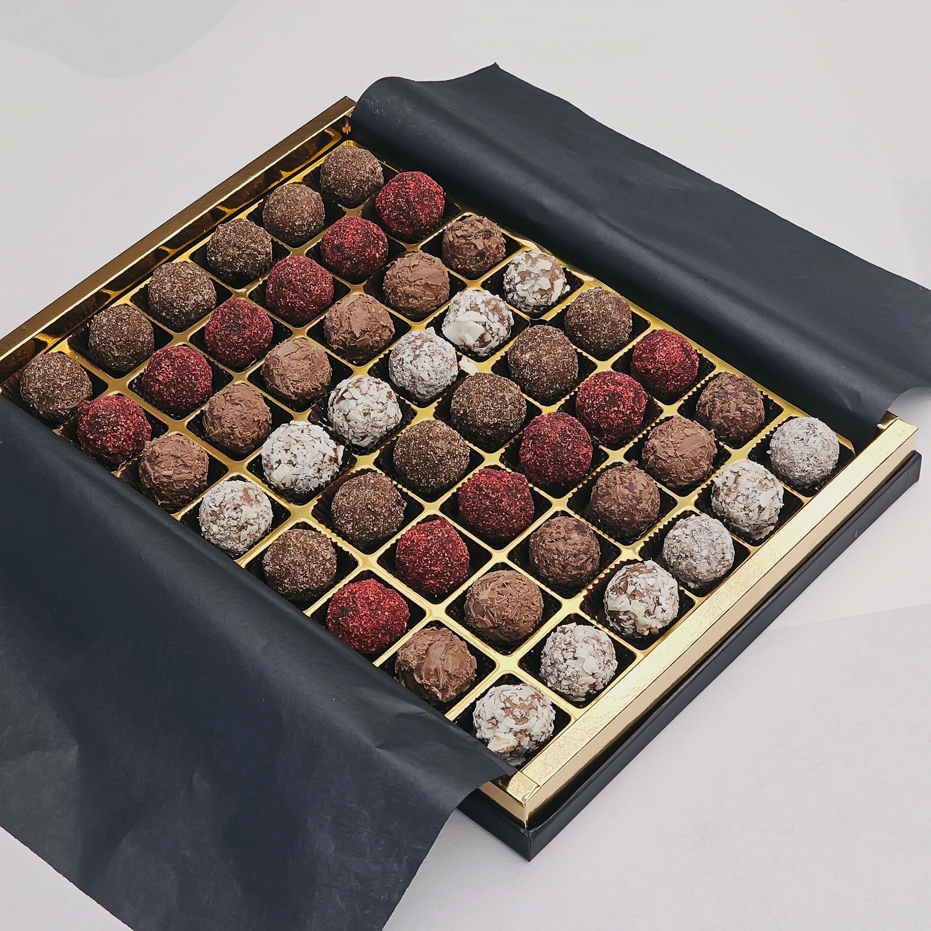 Elite Kutu Karışık Trüf Çikolata 48 Adet