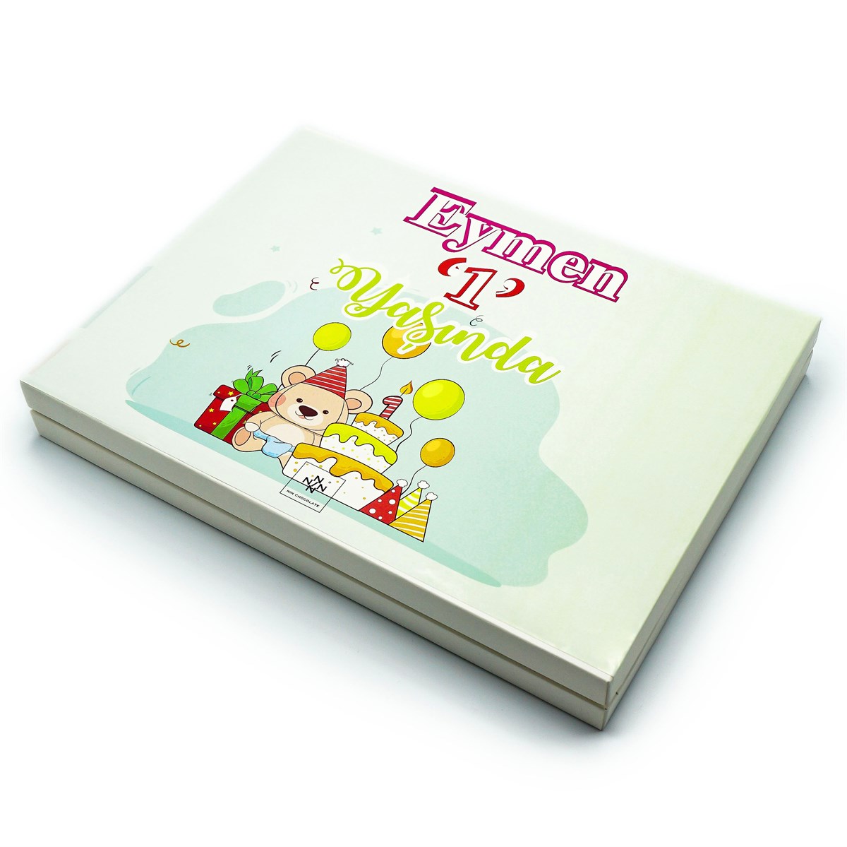 Erkek Bebek Çikolatası 144 Adet Napoliten Çikolata 1 Yaş